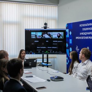 The Teleconference “Space Diplomacy” United Moscow, Samara and Paris