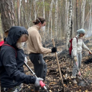 Volunteers from Samara University Saved the Racheysky Forest