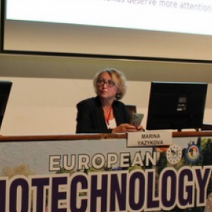 Marina Yazykova, an Employee of the Institute of Natural and Mathematical Sciences, Took Part in the European Biotechnology Congress 2024