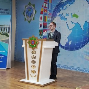 Master’s Student from the History Department Presents at Conference in Turkmenistan