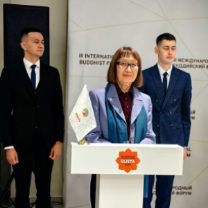 Professor Lyubov Chetyrova of the Department of Philosophy Took Part in the III International Buddhist Forum