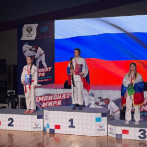 Ruslana Salamova, a 3rd Year Student of the Institute of Law, is the World Hand-to-hand Combat Champion