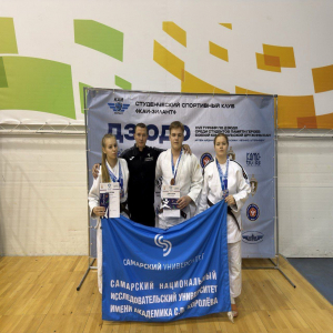 Представители сборной по дзюдо Самарского университета заняли призовые места на соревнованиях в Казани