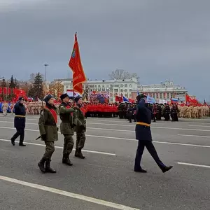 Студенты Самарского университета им. Королёва стали частью исторического парада