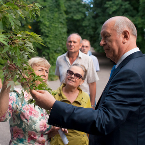 Николай Меркушкин: "Необходимо, чтобы не только Самара, а вся страна гордилась Ботаническим садом"