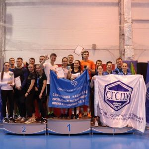 Команда университета стала первой в общекомандном зачете фестиваля ГТО среди студентов региональных вузов