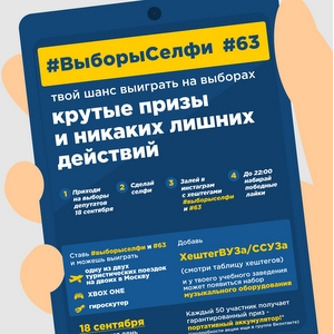 В Самарской области пройдет конкурс "Селфи с избирательного участка"
