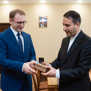 Мирзахани Давуд выразил желание в расширении сотрудничества с Самарским университетом им. Королёва