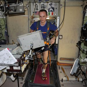For 5 Years Cosmonauts Have Overcome the Way Equal to the Earth&#39;s Equator on a Treadmill Floating at Zero Gravity
